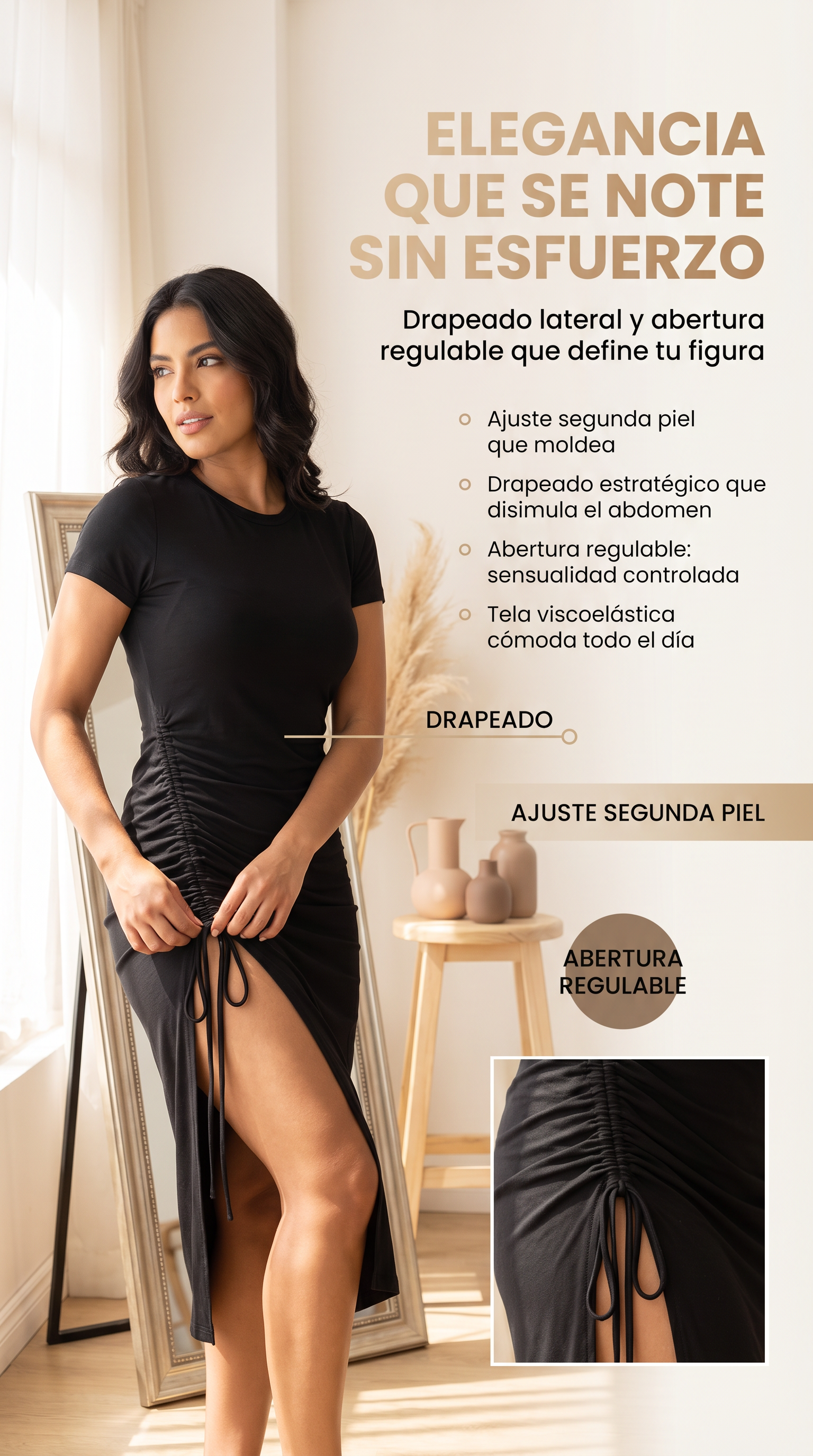 VESTIDO SHADOW LINE
