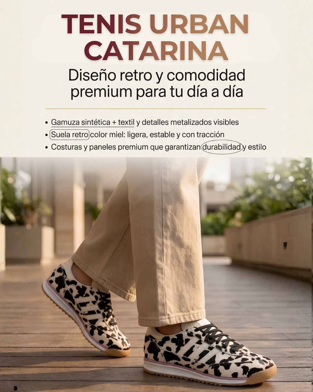 TENIS URBAN CATARINA