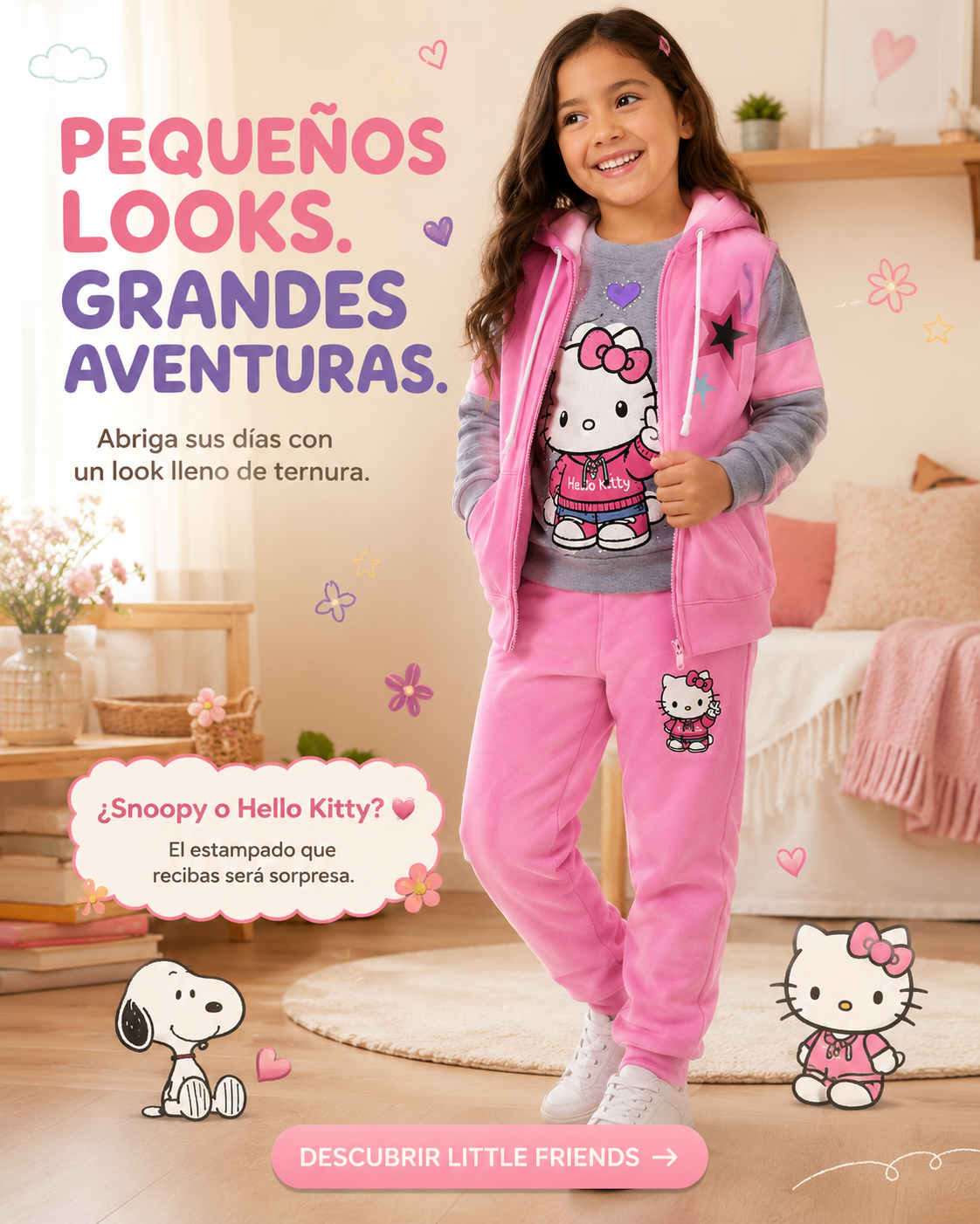 CONJUNTO LITTLE FRIENDS