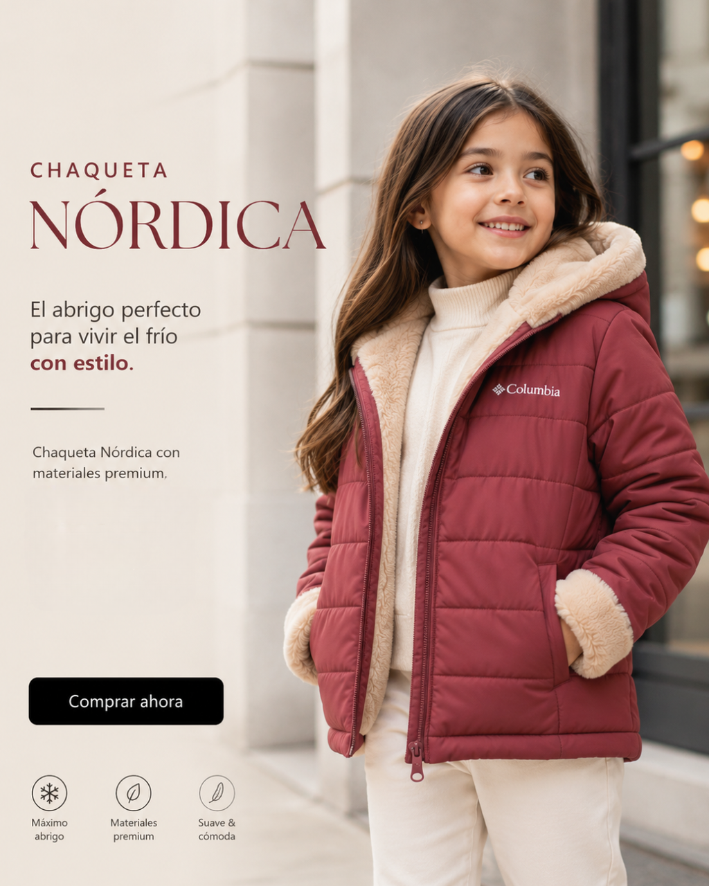 CHAQUETA NÓRDICA KIDS